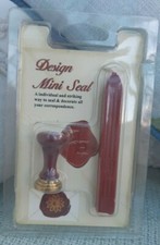 S&H Mini Wax  Flower Stamper Letter Seal Envelope Seal - New and Unused