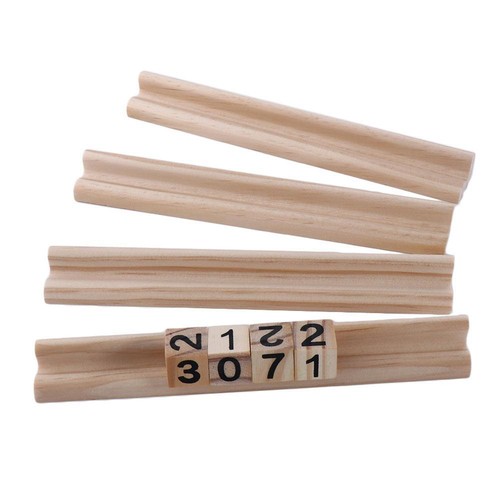 Pack domino trays - trays, wooden
