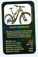 1 x card of a bike – Scott
