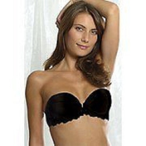 Splendour black strapless push - strapless,