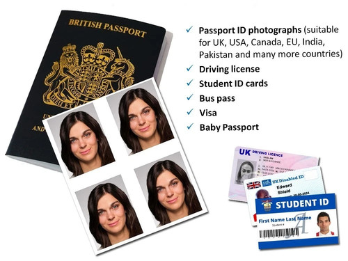 Passport photo visa - id,