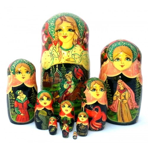Firebird fairy tale - fairy, nesting