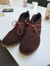 Ikon Suede Boots Size 8  MOD