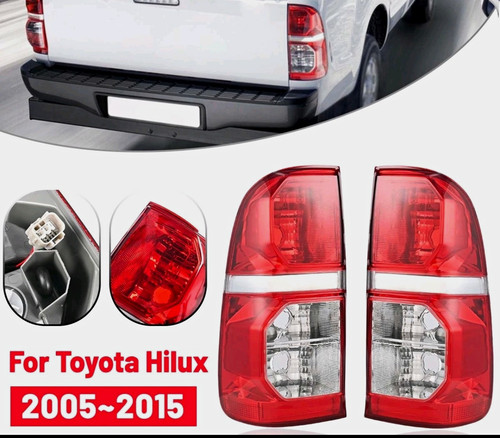 Pair rear lamp tail - pair, light