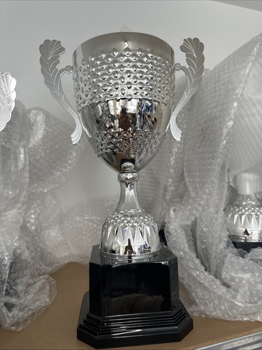 Silver trophy cup 43cm - 43cm, free
