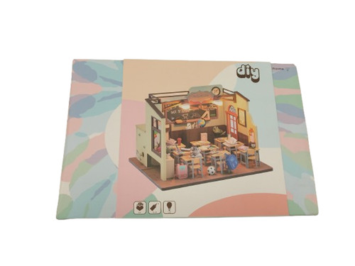 Diy miniature cafe dollhouse - diy,
