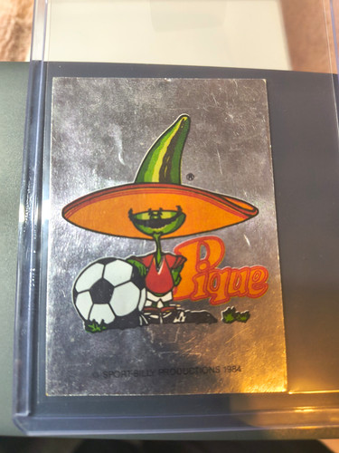 Panini mexico 3 pique - mexico, 86