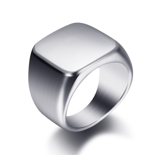 Men signet ring stainless - men's,