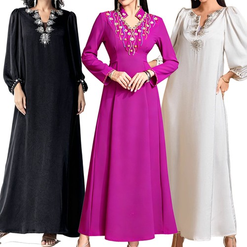 Rhinestone abaya dubai - abaya, kaftan