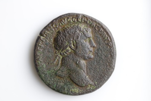 Traianus sestertius spqr - traianus,