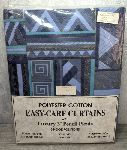 Vintage curtains lined - 66, x