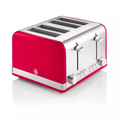 Swan retro slice toaster - swan,