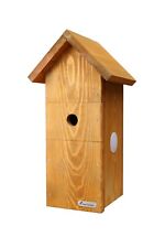 Used Wooden Bird Box with Opaque Side Windows - Bird Box Only
