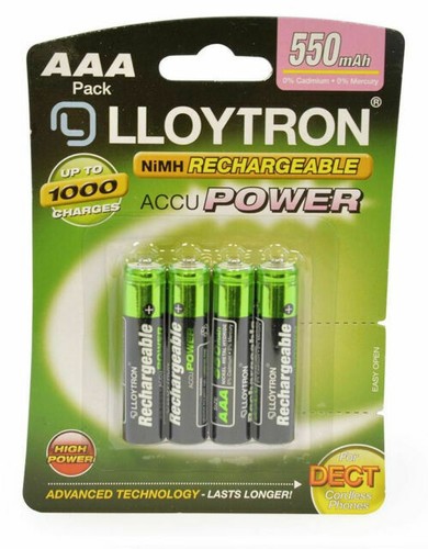 Lloytron b014 aaa 550mah - lloytron, nimh