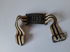 WW1 Special constable armband. WW1 Police armband. WW1 police memorabilia.