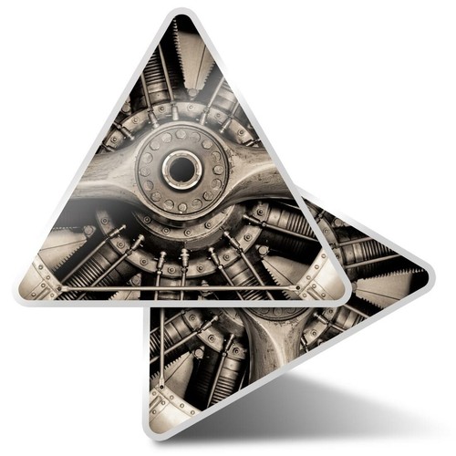 Triangle stickers 10cm - x,