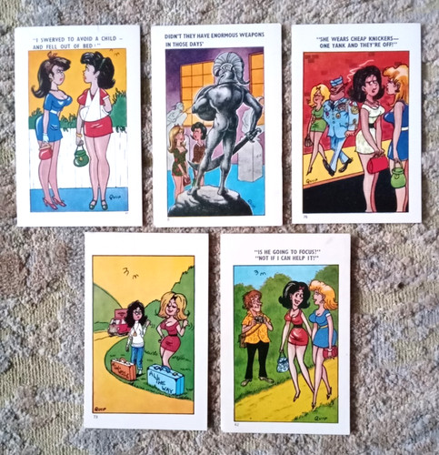 Sapphire comic postcards 5 - x,