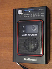 Vintage National RX-M7 Personal Stereo Radio Cassette Recorder Player Spares