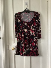 Ladies Long Tunic Top Size 14