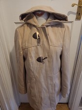 Ladies George Size 20 Beige Long Sleeve Coat.