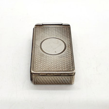 Sterling Silver Engine Turned