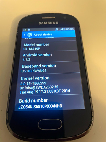Samsung galaxy fame s6810p - samsung, gt-s6810p