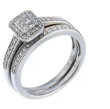 H Samuel 9 Carat White Gold