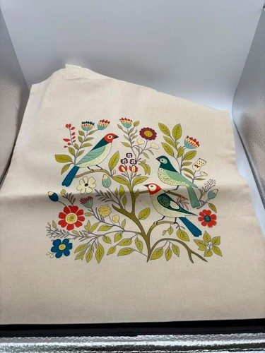 Fabric bag with bird - bag, motif