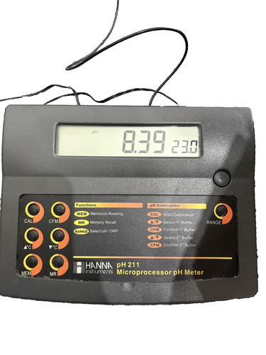 Hanna instruments 211 - hanna,