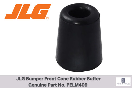 Jlg bumper front - front, rubber