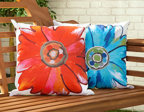 Printed outdoor garden scatter - outdoor,