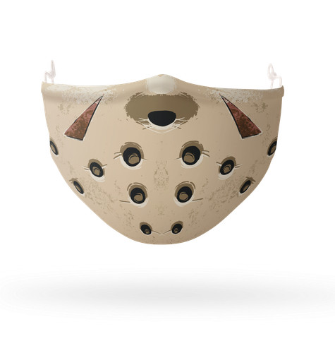 Jason halloween face mask - face,
