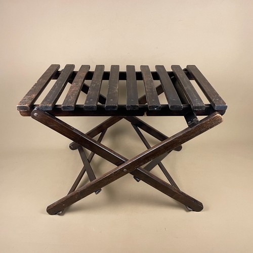 Antique wooden luggage - antique,