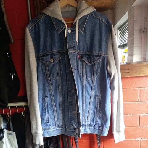 Levi strauss denim hoody - levi,