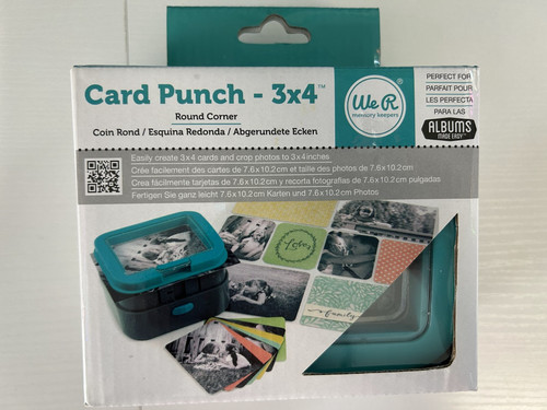 Memory keepers card punch - r,