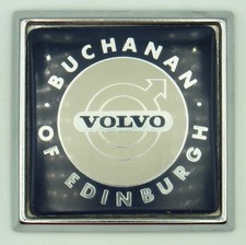 Vintage 1970's Volvo Buchanan of Edinburgh Car Badge Auto Emblem Insignia