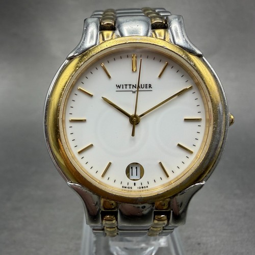 Wittnauer watch men 33mm white - men,