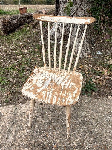 Spindle back dining chair - spindle,