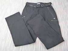 Craghoppers ProStretch Walking Trousers Men 32R Black Lightweight Hiking Pockets
