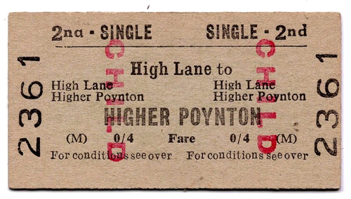 Railway ticket high - b.r.b.:,