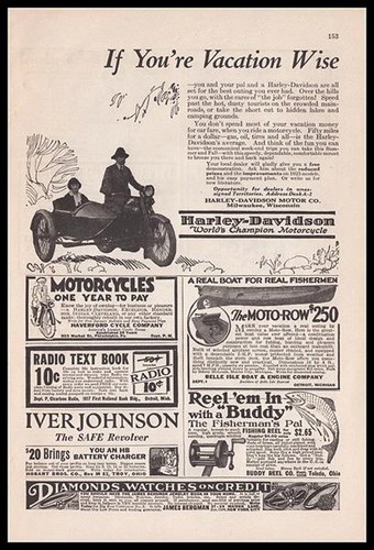 1922 harley davidson sidecar - harley, w/sidecar
