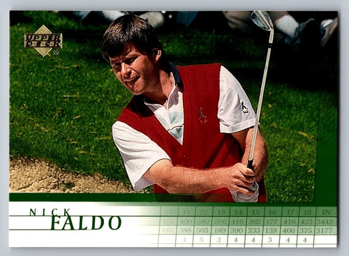 2001 upper deck golf card - 2001, #25