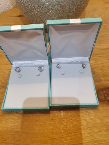 Diamonique qvc two pairs - diamonique,