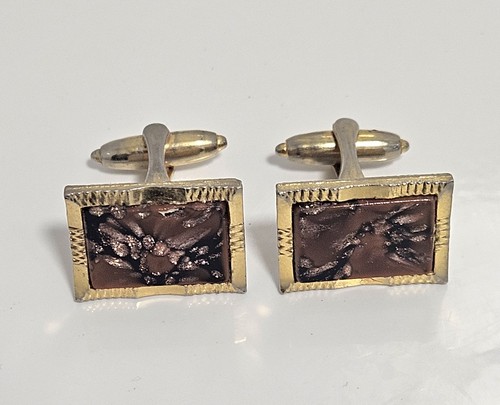 Vintage goldtone cufflinks - vintage,