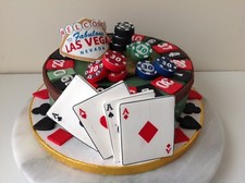 Edible CASINO LAS VEGAS CARDS