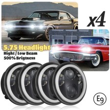 4PCS 5.75" LED Headlight Halo