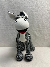 Simba Toys Friends and more Zebra poseable limbs soft toy plush Vintage