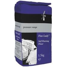 Fine Lady Self Raising Flour 1.5kg  Pack of 1 or 6 Bags