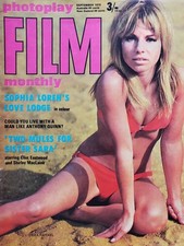 PHOTOPLAY SEPT 1970  ROGER MOORE, MAN WHO HAUNTED, JOAN COLLINS, CLINT EASTWIOOD