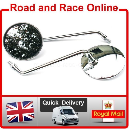 Pair round chrome - pair,